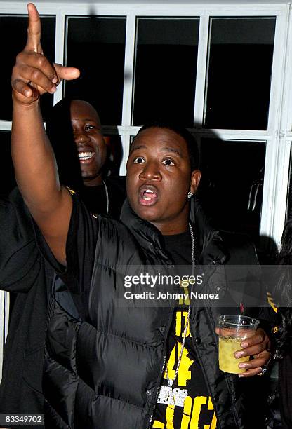 Yung Joc attends Steve Rifkin's BET Hip Hop Awards after party at Dreamland on October 18, 2008 in Atlanta.