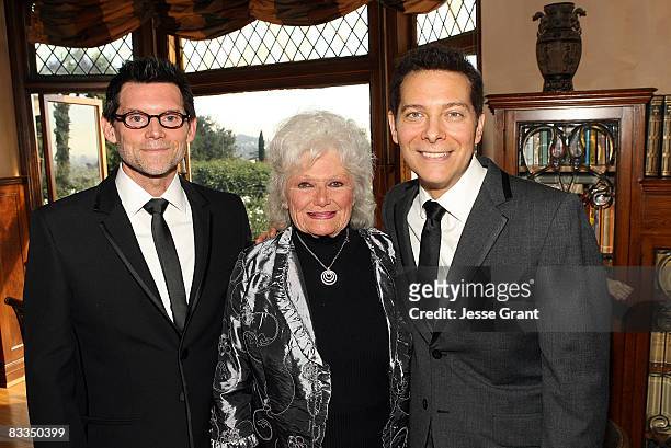 Mazie Feinstein attends the wedding of Michael Feinstein and Terrence Flannery held at a private residence on October 17, 2008 in Los Angeles,...