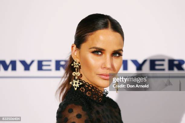 Jodi Anasta attends the Myer 'Spring Social' Night Event at Bronte Surf Life Club on August 17, 2017 in Sydney, Australia.