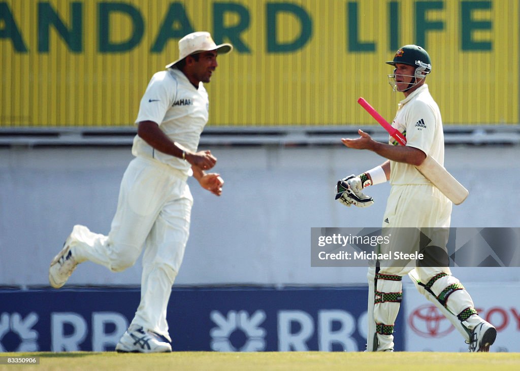 2nd Test - India v Australia: Day 4