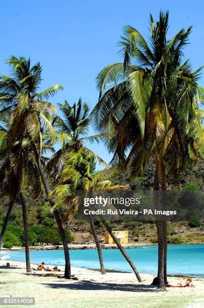 Cockleshell Bay beach, St Kitts.
