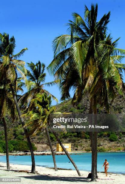 Cockleshell Bay beach, St Kitts.