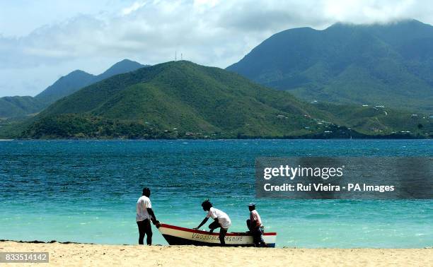 Cockleshell Bay beach, St Kitts.