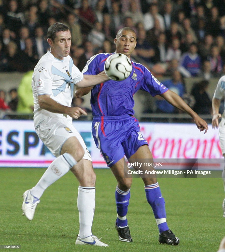 Soccer - UEFA European Championship 2008 Qualifying - Group B - France v Scotland - Parc des Princes