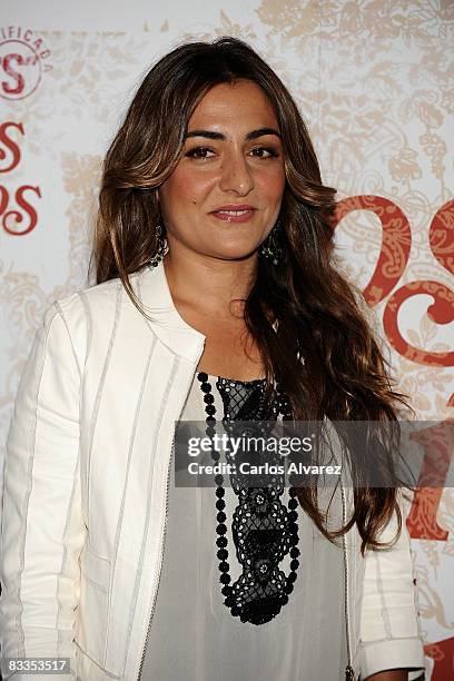 Spanish actress Candela Pena attends "Los Anos Desnudos" photocall at ME Hotel on October 20, 2008 in Madrid, Spain.