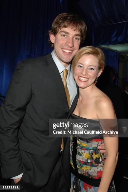 John Krasinski and Elizabeth Banka