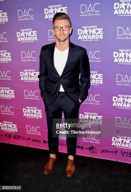 Travis Wall attends the 2017 Industry Dance Awards and Cancer Benefit Show at Avalon on August 16, 2017 in Hollywood, California.