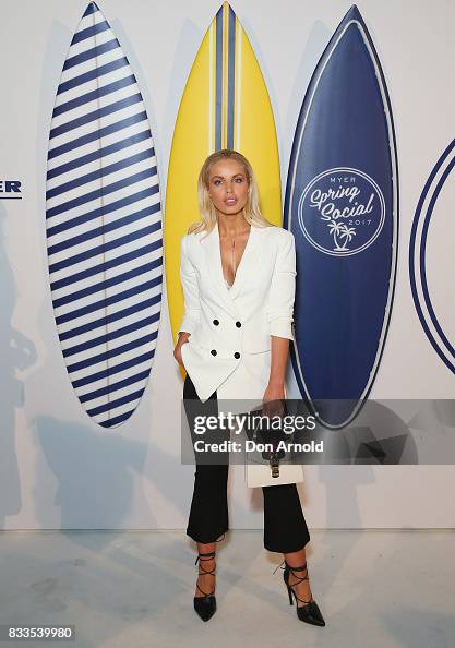 Keira Rumble attends the Myer 'Spring Social' Night Event at Bronte ...