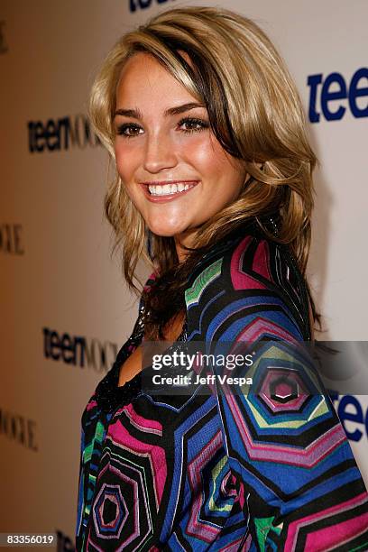 Actress Jamie Lynn Spears arrives at the Teen Vogue Young Hollywood Party at Vibiana on September 20, 2007 in Los Angeles, California.