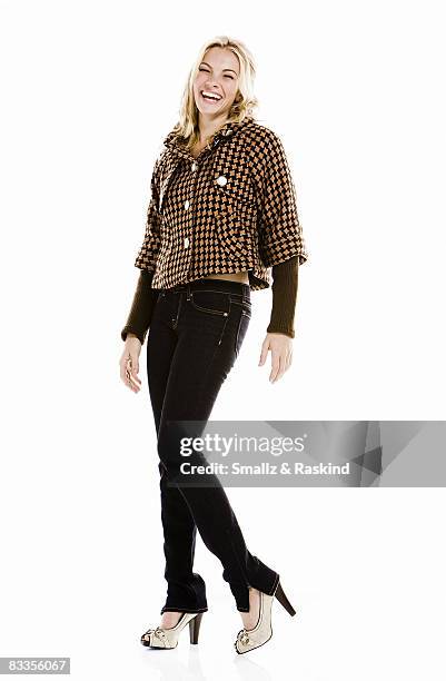 Actress Abby Brammell poses for a portrait session in Los Angeles for BuyHollywood.com on August 6, 2008.