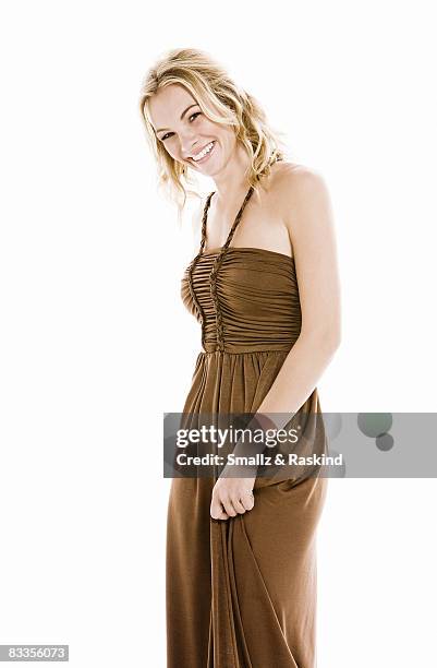 Actress Abby Brammell poses for a portrait session in Los Angeles for BuyHollywood.com on August 6, 2008.