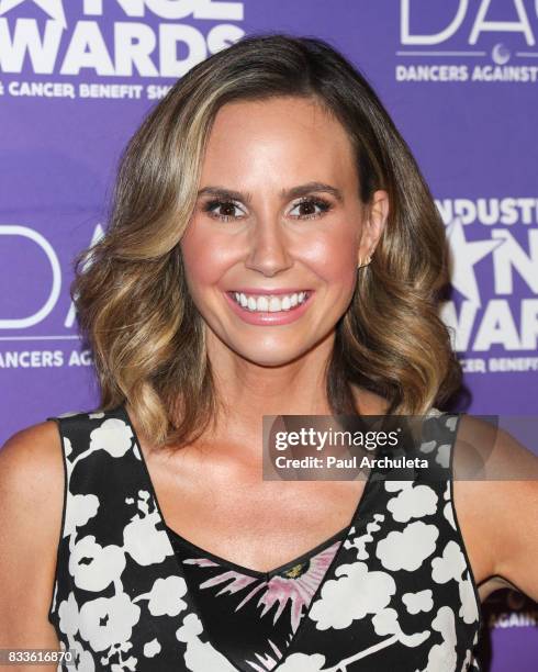 Personality Keltie Knight attends the 2017 Industry Dance Awards and Cancer Benefit show at Avalon on August 16, 2017 in Hollywood, California.