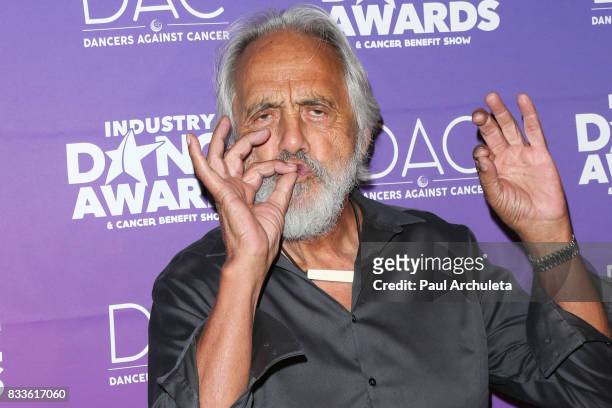 Actor Tommy Chong attends the 2017 Industry Dance Awards and Cancer Benefit show at Avalon on August 16, 2017 in Hollywood, California.