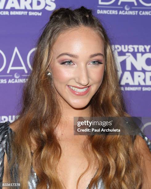 Dancer / TV Personality Ava Cota attends the 2017 Industry Dance Awards and Cancer Benefit show at Avalon on August 16, 2017 in Hollywood, California.