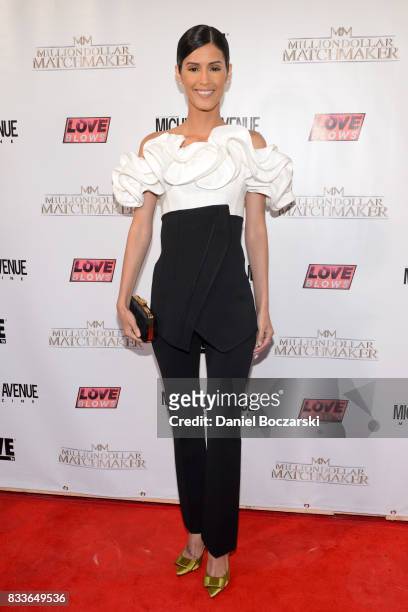 Jaslene Gonzalez attends WE tv's LOVE BLOWS Premiere Event at Flamingo Rum Club on August 16, 2017 in Chicago, Illinois.