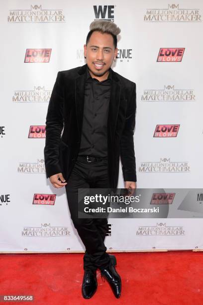 Daniel Rocha attends WE tv's LOVE BLOWS Premiere Event at Flamingo Rum Club at Flamingo Rum Club on August 16, 2017 in Chicago, Illinois.