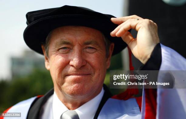 Actor John Nettles who has received the honorary degree of Doctor of the University from Southampton University.
