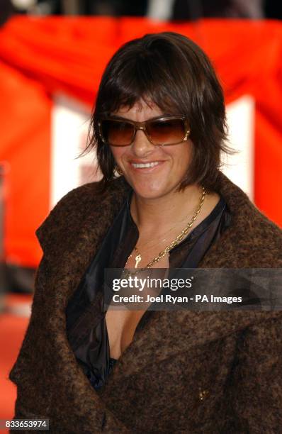 Tracey Emin arrives for the South Bank Show Awards at the Savoy Hotel in central London.