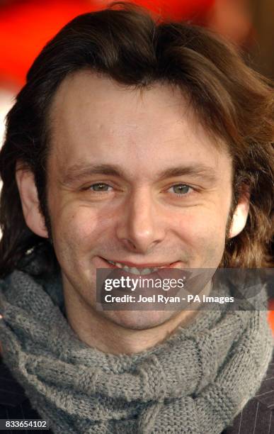 Michael Sheen arrives for the South Bank Show Awards at the Savoy Hotel in central London.