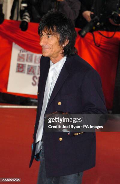 Ron Wood arrives for the the South Bank Show Awards at the Savoy Hotel in central London.