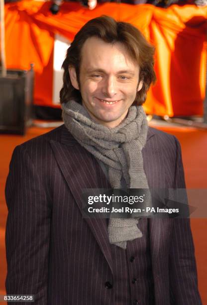 Michael Sheen arrives for the South Bank Show Awards at the Savoy Hotel in central London.