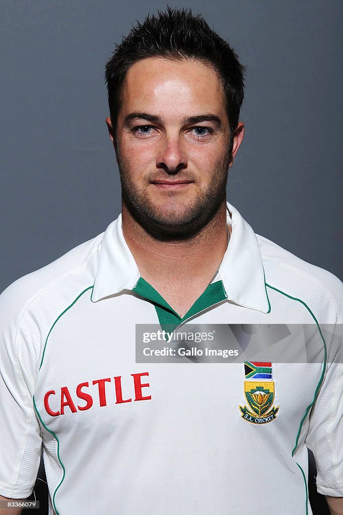 South African Test Team Headshots