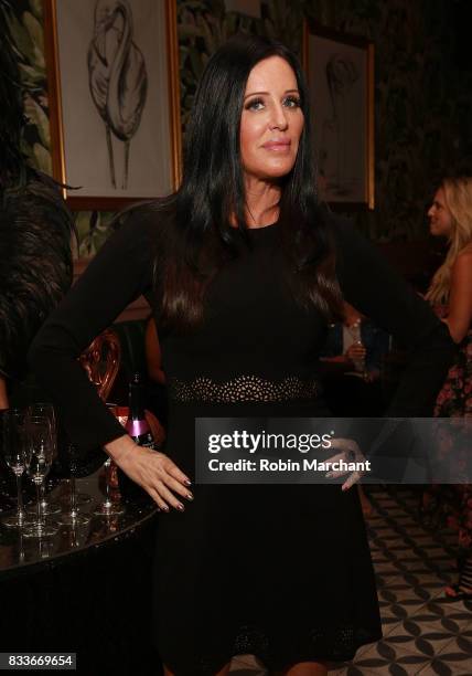 Patti Stanger attends WE tv's LOVE BLOWS Premiere Event at Flamingo Rum Club on August 16, 2017 in Chicago, Illinois.