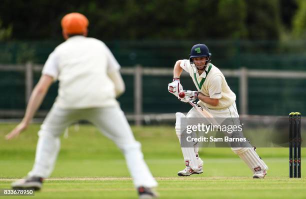 Dublin , Ireland - 17 August 2017; William Porterfield of Ireland during the ICC Intercontinental Cup match between Ireland and Netherlands at...