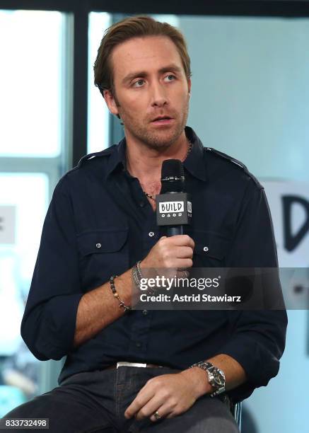 Environmentalist Philippe Cousteau discusses his Travel Channel show "Caribbean Pirate Treasure" at Build Studio on August 17, 2017 in New York City.