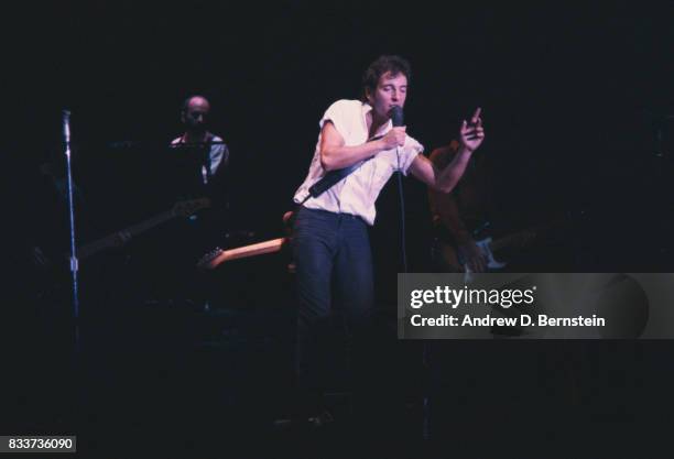 Springsteen Tour 1981 La Sports Arena Los Angeles Photos and Premium High Res Pictures ...