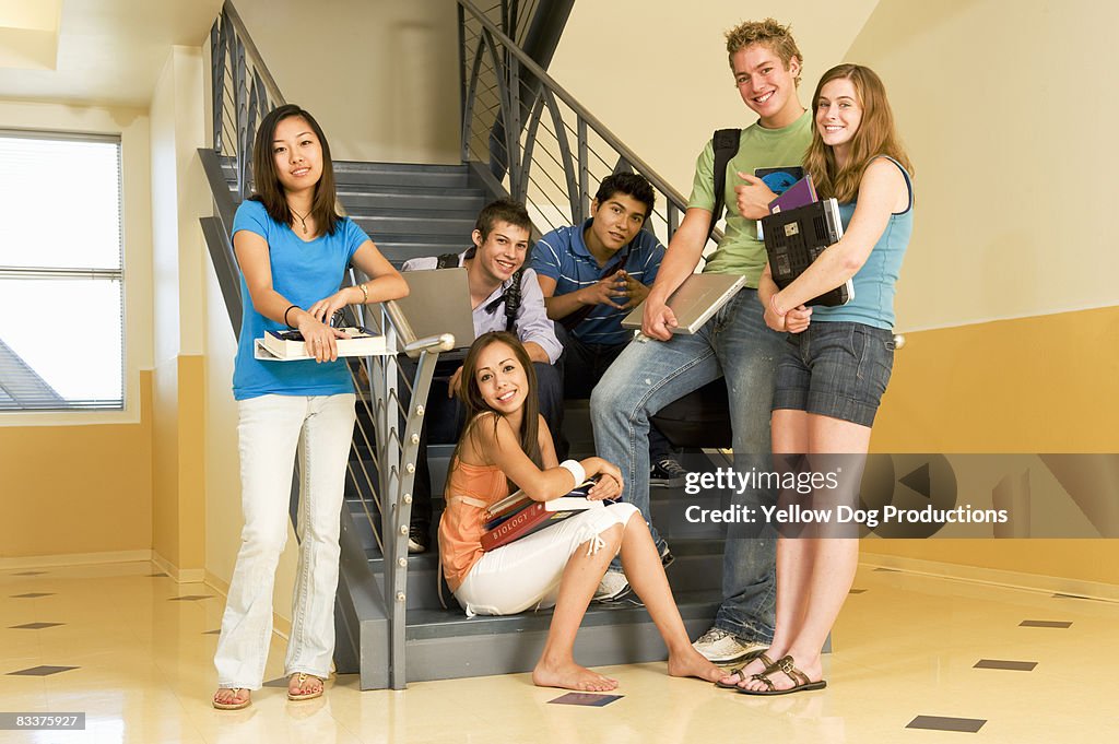 Group Portrait of College Students