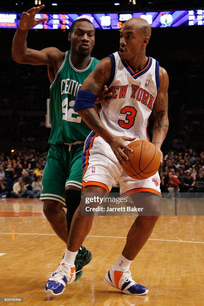 Boston Celtics v New York Knicks