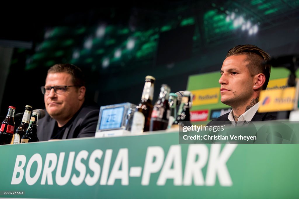 Borussia Moenchengladbach Unveils New Signing Raul Bobadilla