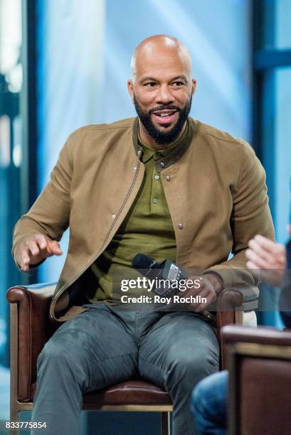 Common discusses "13th" with the Build Series at Build Studio on August 17, 2017 in New York City.