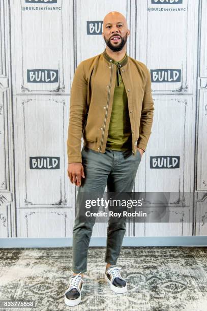 Common discusses "13th" with the Build Series at Build Studio on August 17, 2017 in New York City.