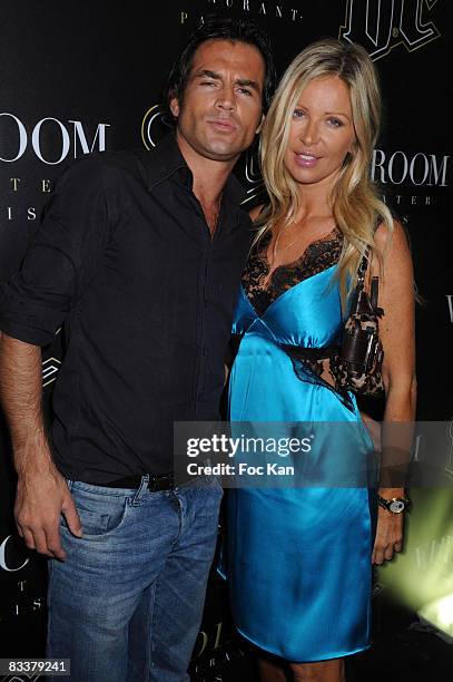 Filip Nicolic from the 2Be3 and Valerie attend the New VIP Room Theater Opening Party VIP Room Scala Theater on September 26, 2008 in Paris, France.