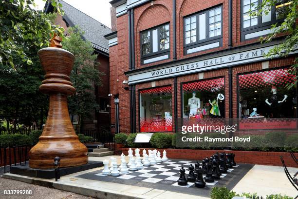 World Chess Hall of Fame in St. Louis, Missouri on August 11, 2017.