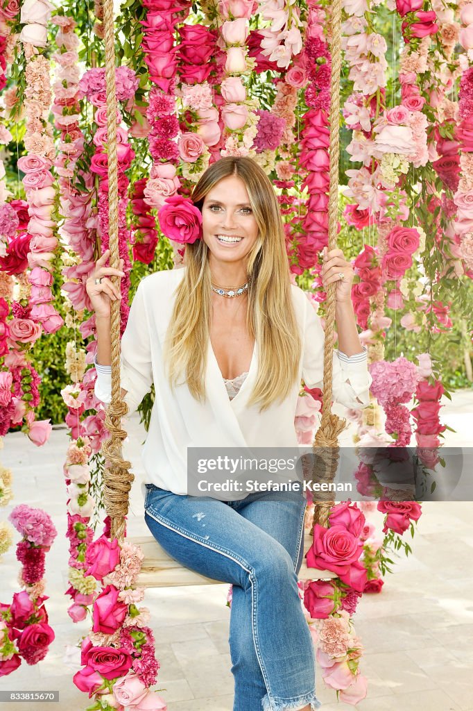 Heidi Klum Unveils Latest Heidi Klum Intimates Campaign at Bra Brunch