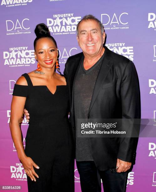 Monique Coleman and Kenny Ortega attend the 2017 Industry Dance Awards and Cancer Benefit Show at Avalon on August 16, 2017 in Hollywood, California.