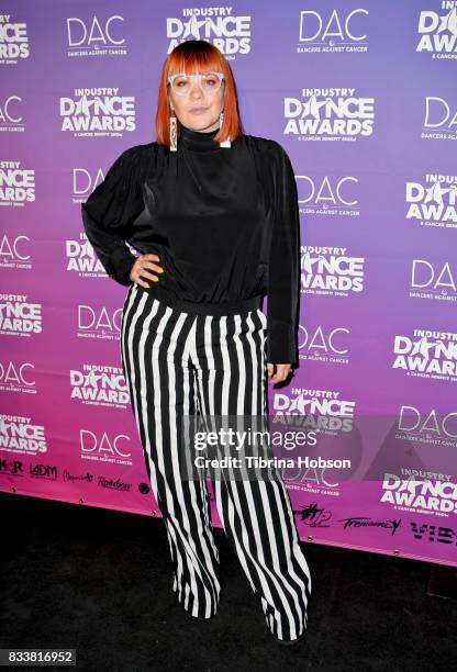 Kristin McQuaid attends the 2017 Industry Dance Awards and Cancer Benefit Show at Avalon on August 16, 2017 in Hollywood, California.