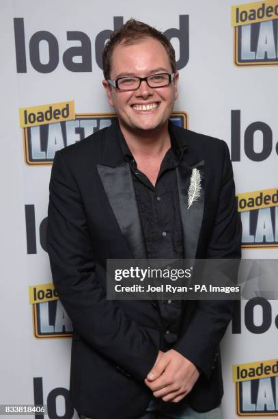 Comedian Alan Carr arrives at the Loaded LAFTAS 2007 at the Pigalle Club in Picadilly central London.