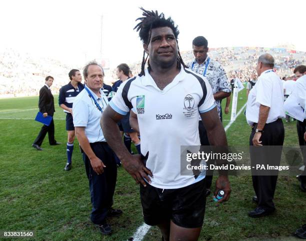 Seru Rabeni 288 South Africa V Fiji Irb Rwc 2007 Quarter Final Stock Photos, High ...
