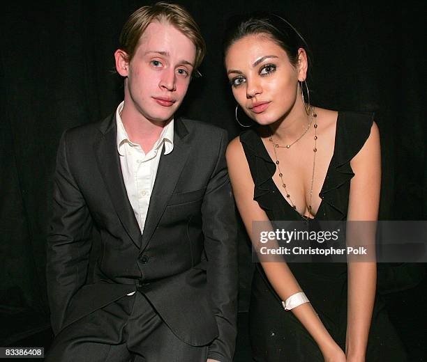 Macaulay Culkin and Mila Kunis *EXCLUSIVE*