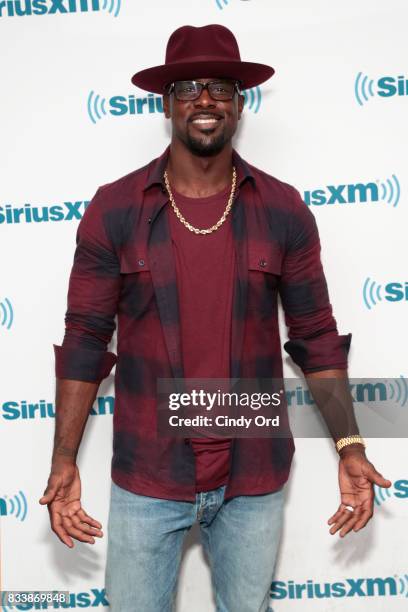 Actor Lance Gross visits the SiriusXM Studios on August 17, 2017 in New York City.