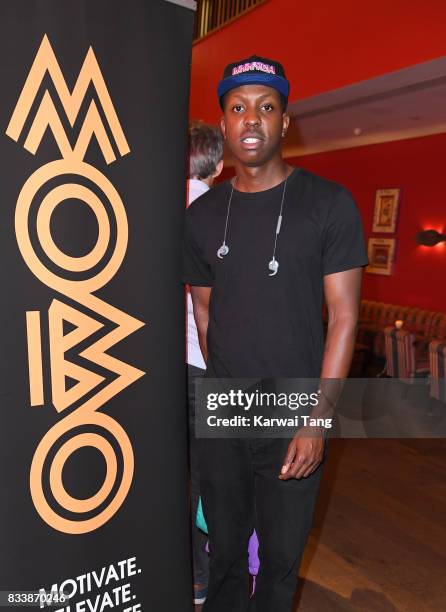 Jamal Edwards attends a screening of 'Detroit' in association with MOBO at Ham Yard Hotel on August 17, 2017 in London, England.