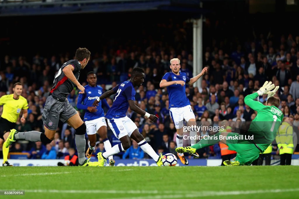 Everton FC v Hajduk Split - UEFA Europa League Qualifying Play-Offs Round: First Leg