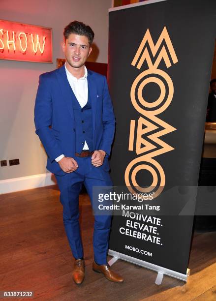 Jordan Davies attends a screening of 'Detroit' in association with MOBO at Ham Yard Hotel on August 17, 2017 in London, England.