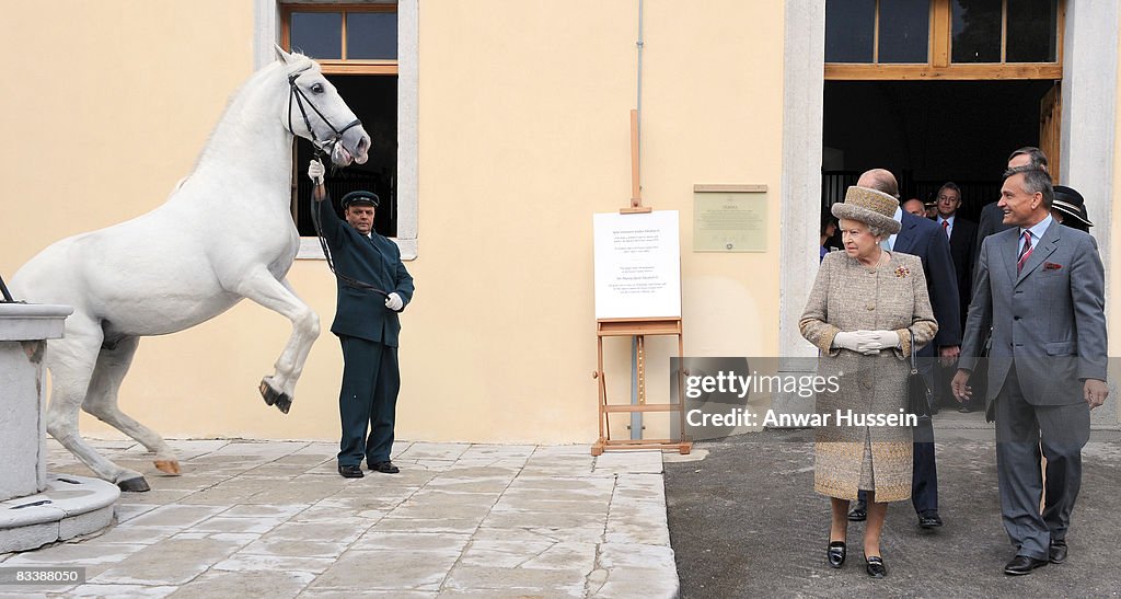 The Queen And The Duke Of Edinburgh On State Visit To Slovenia - Day 2