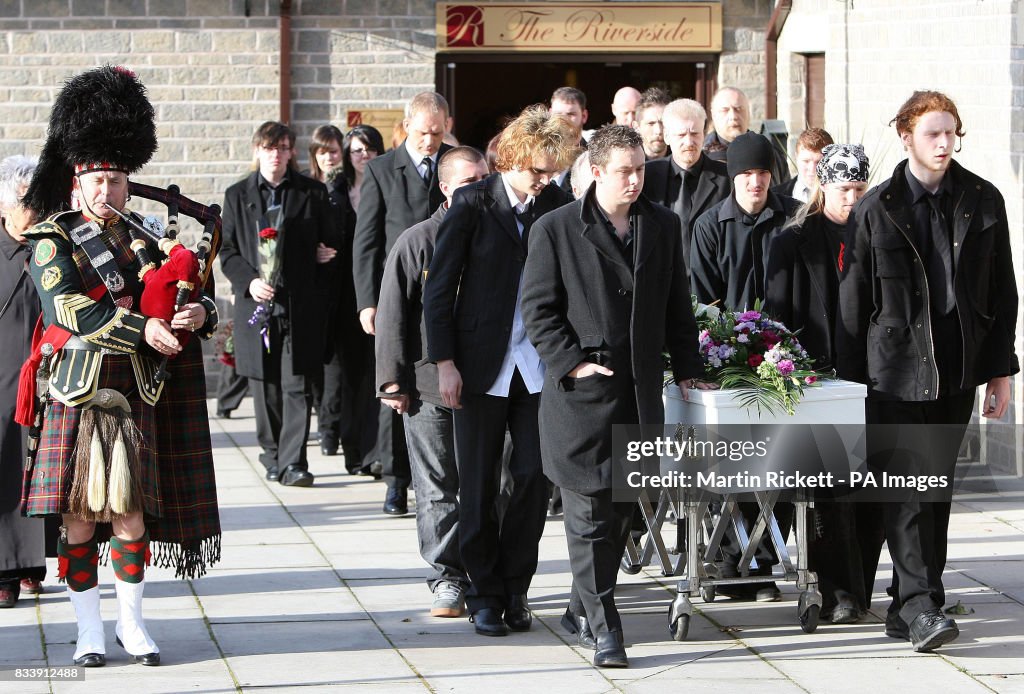 Funeral of woman kicked to death in park