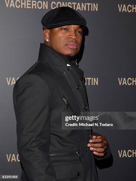 Ne-Yo attends the Vacheron Constantin collection launch in support of Afganistan World Foundation at The IAC Building on October 22, 2008 in New York...